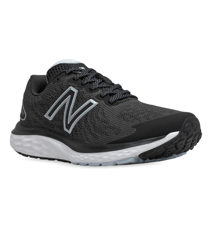 New Balance 680 V7 Womens - BLACK WHITE slider