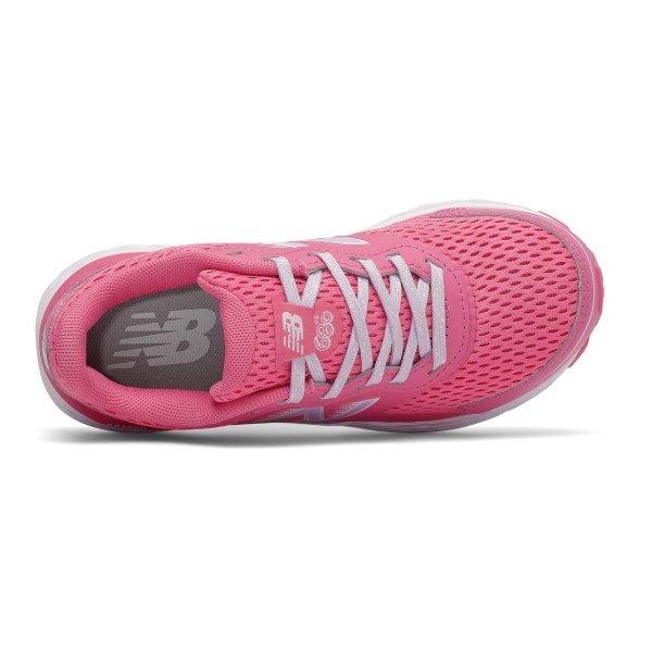 New Balance 680v6 - Kids Running Shoes - Sporty Pink slider