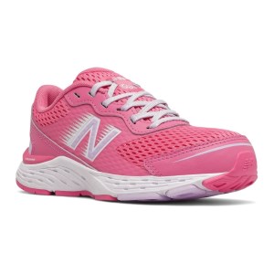 New Balance 680v6 - Kids Running Shoes - Sporty Pink slider