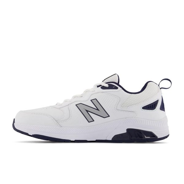 New Balance 857v3 - Mens Walking Shoes - White/Navy slider