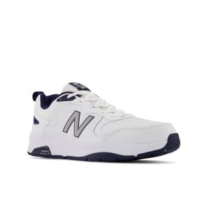 New Balance 857v3 - Mens Walking Shoes - White/Navy slider