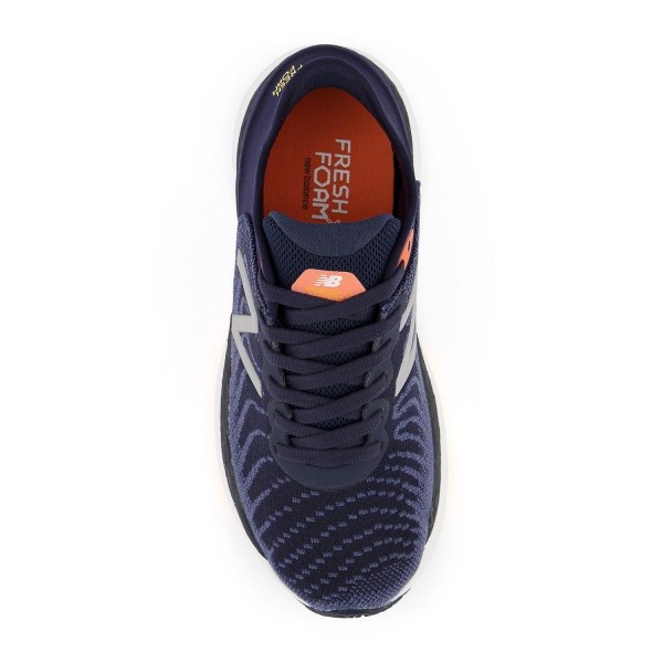 New Balance Fresh Foam 860v11 - Kids Running Shoes - Spring Tide/Eclipse/Vibrant Orange slider