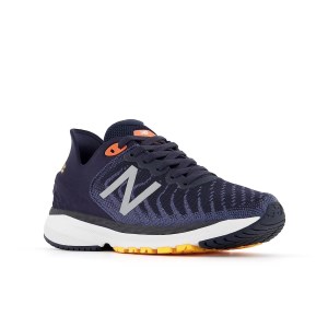 New Balance Fresh Foam 860v11 - Kids Running Shoes - Spring Tide/Eclipse/Vibrant Orange slider