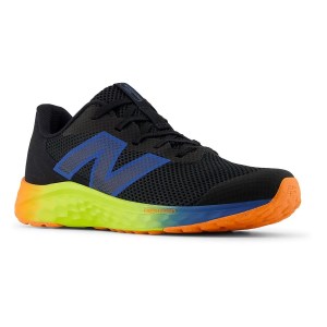 New Balance Fresh Foam Arishi v4 Lace - Kids Running Shoes - Black/Orange slider