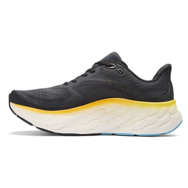 New Balance Fresh Foam More v4 - Mens Running Shoes - Black/Coastal Blue/Ginger Lemon slider