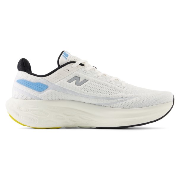 New Balance Fresh Foam X 1080v13 - Mens Running Shoes - White/Black/Coastal Blue/Ginger Lemon slider