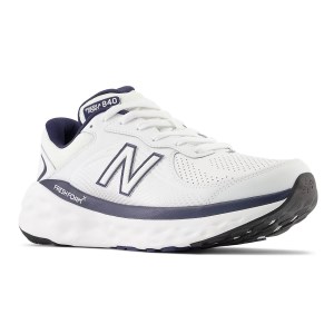 New Balance Fresh Foam X 840v1 Slip-Resistant - Mens Walking Shoes - White/Team Navy slider