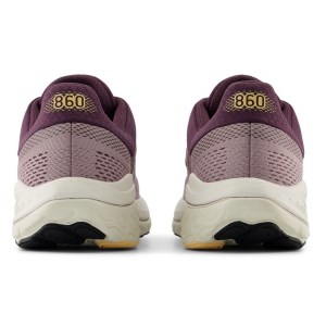 New Balance Fresh Foam X 860v14 - Womens Running Shoes - Ice Wine/Plum Brown/Silver Metallic slider