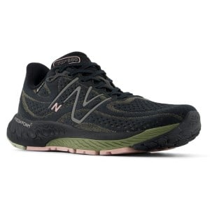 New Balance Fresh Foam X 880v13 GTX - Womens Running Shoes - Black/Dark Olivine/Limelight slider