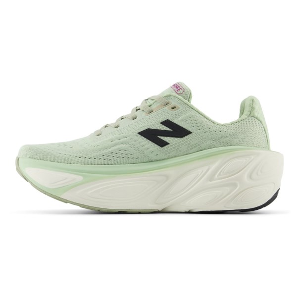 New Balance Fresh Foam X More v5 - Womens Running Shoes - Natural Mint/Purple Fuchsia/Black slider