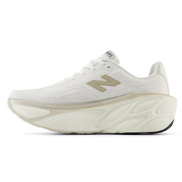 New Balance Fresh Foam X More v5 - Womens Running Shoes - White/Gold slider