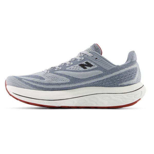 New Balance Fresh Foam X Vongo v6 - Mens Running Shoes - Aluminum Grey/Brick Red slider