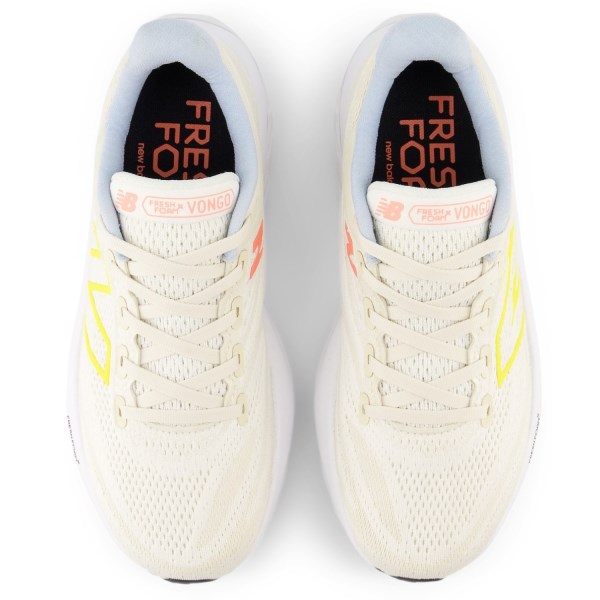 New Balance Fresh Foam X Vongo v6 - Womens Running Shoes - Sea Salt/Lemon Zest/Chrome Blue slider