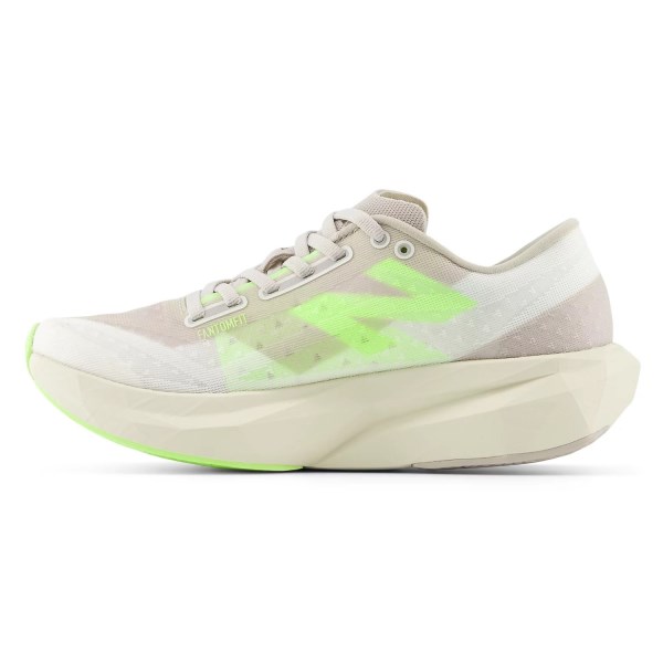 New Balance FuelCell Rebel v4 - Womens Running Shoes - Cream/Green slider