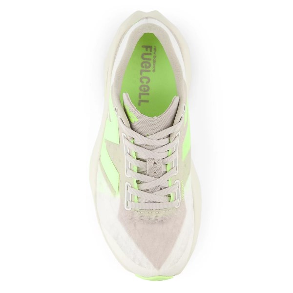 New Balance FuelCell Rebel v4 - Womens Running Shoes - Cream/Green slider