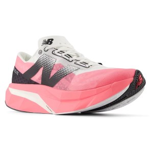 New Balance FuelCell SuperComp Elite v4 - Womens Road Racing Shoes - Ultra Pink/White/Black slider