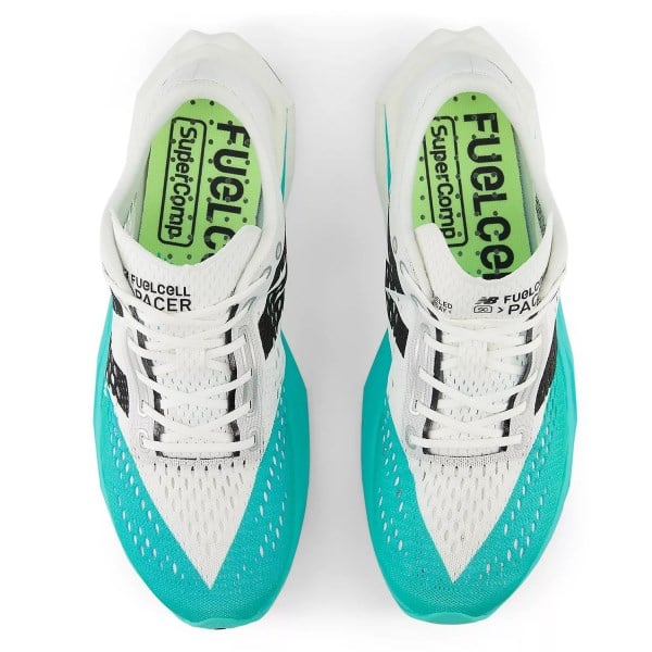 New Balance FuelCell SuperComp Pacer v2 - Mens Running Shoes - Cyber Jade/White/Black slider