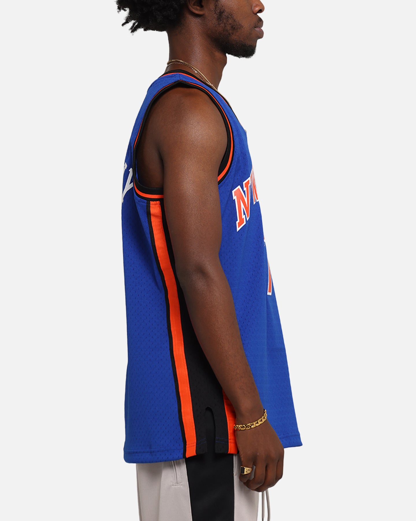 New York Knicks Carmelo Anthony 2010 Dark Jersey slider
