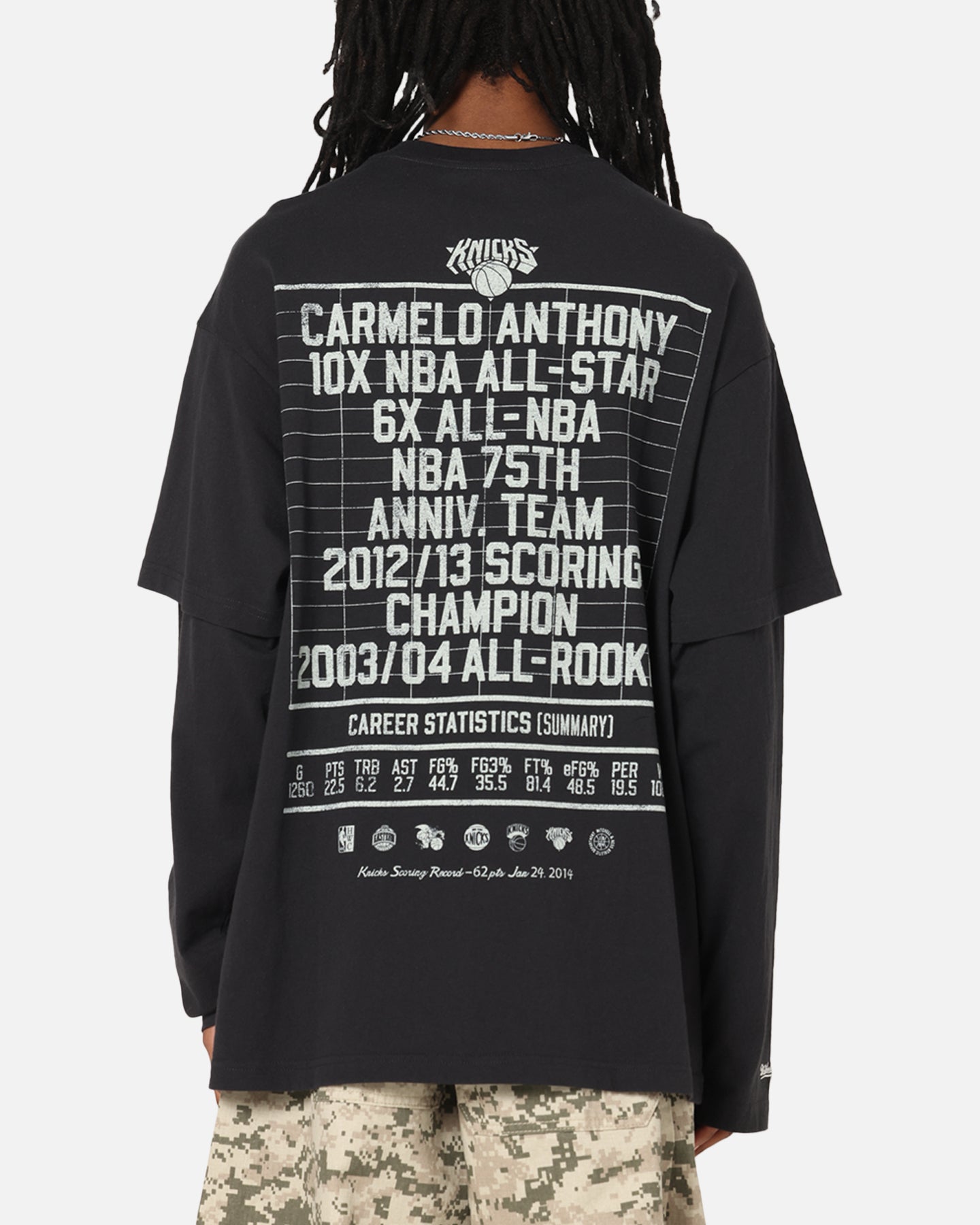 New York Knicks Melo State Of Mind Long Sleeve T-Shirt slider