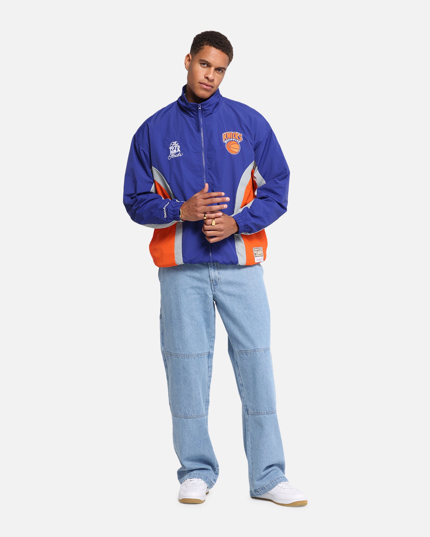 New York Knicks Nylon Track Jacket slider