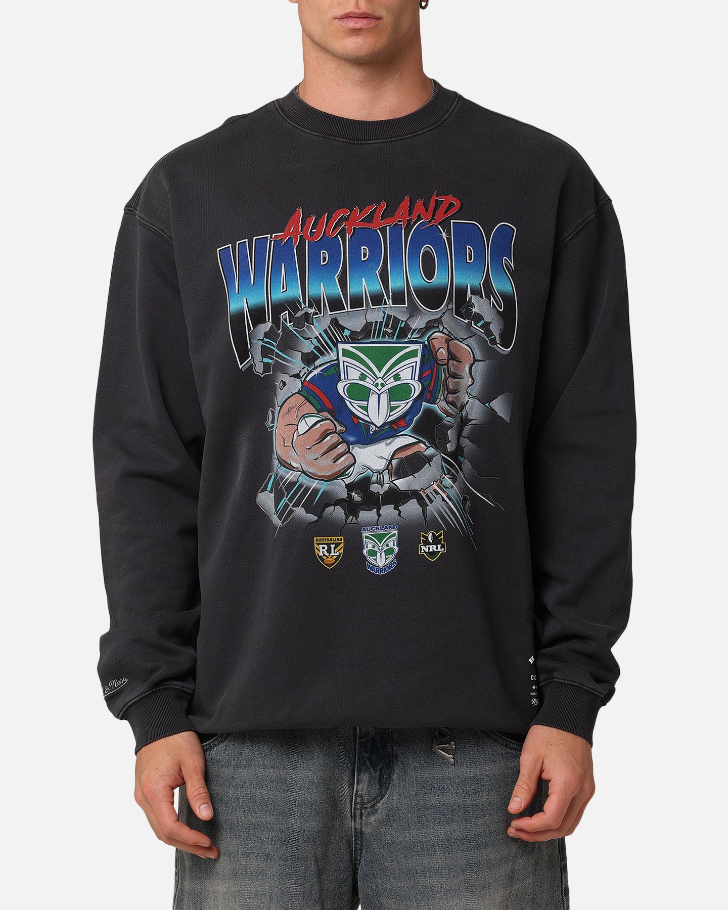 New Zealand Warriors Break Out Crewneck slider