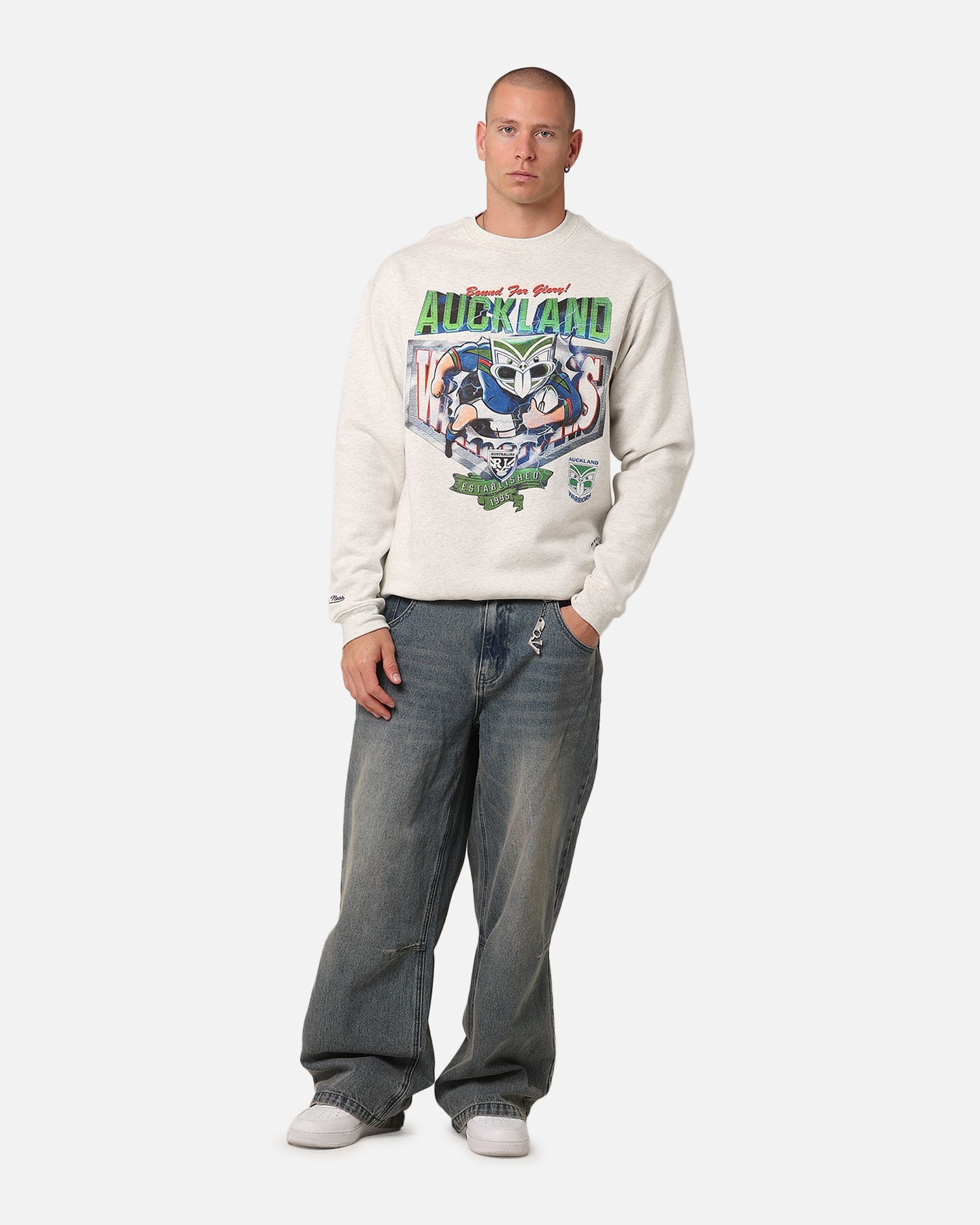 New Zealand Warriors Burst Out Crewneck slider