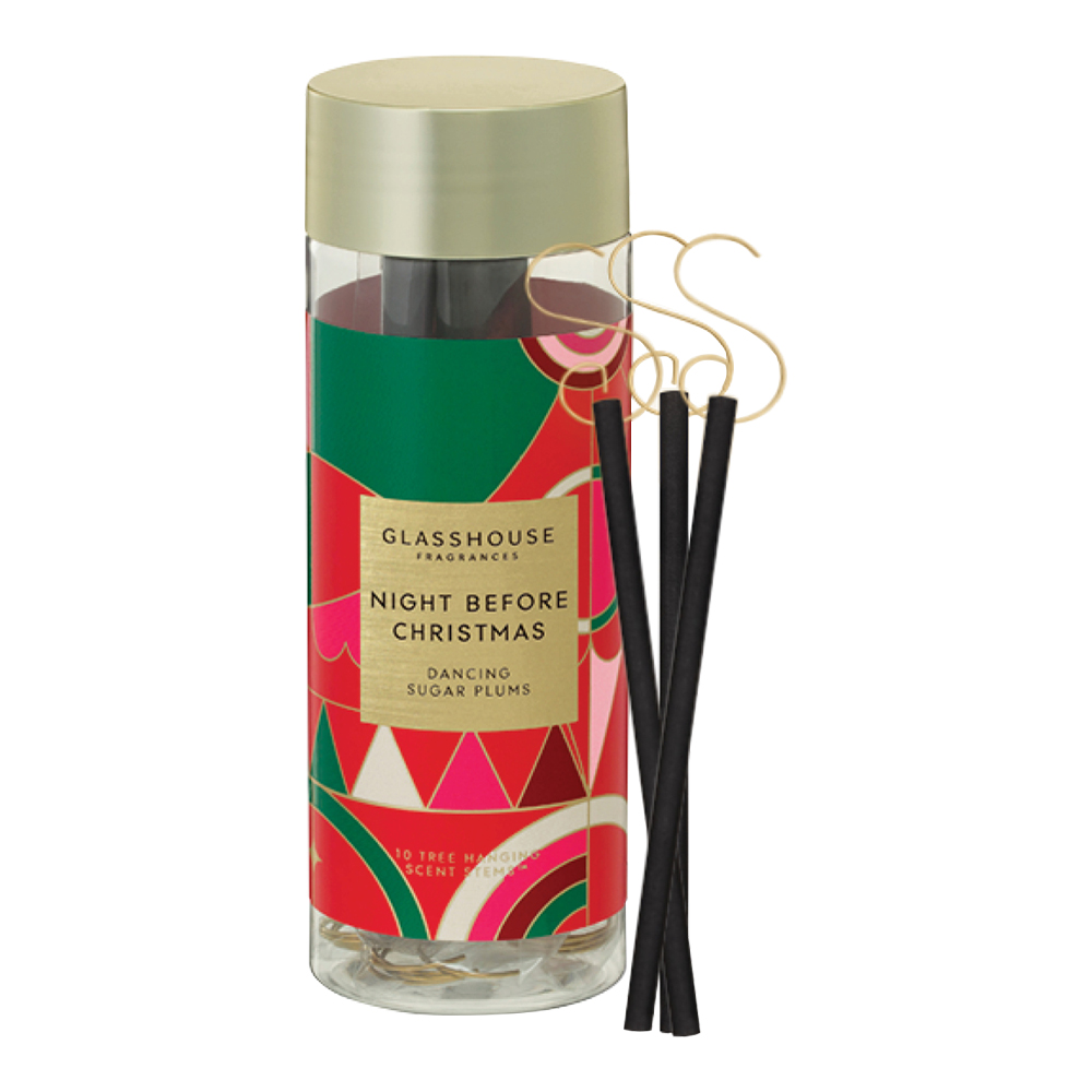 Night Before Christmas Dancing Sugar Plums 10 Tree Hanging Scent Stems™ (Holiday Limited Edition) slider