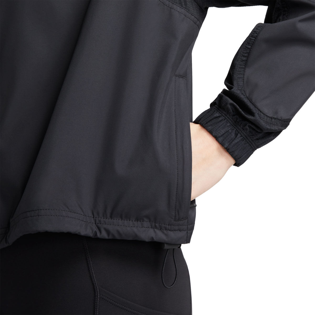 Nike Air Womens Dri-FIT Running Jacket - Black slider