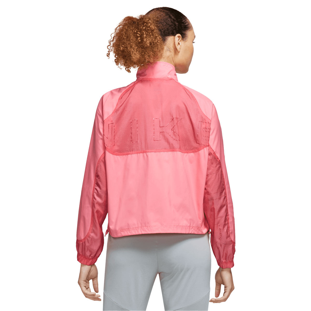 Nike Air Womens Dri-FIT Running Jacket Pink M - Pink slider