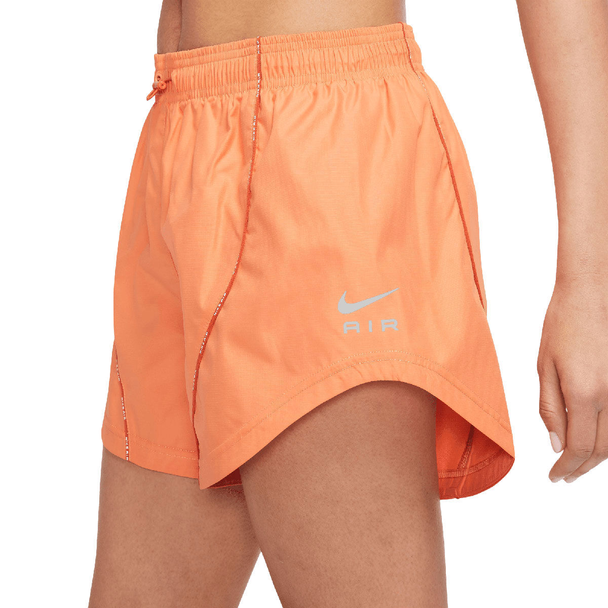 Nike Air Womens Dri-FIT Running Shorts Orange XL - Orange slider