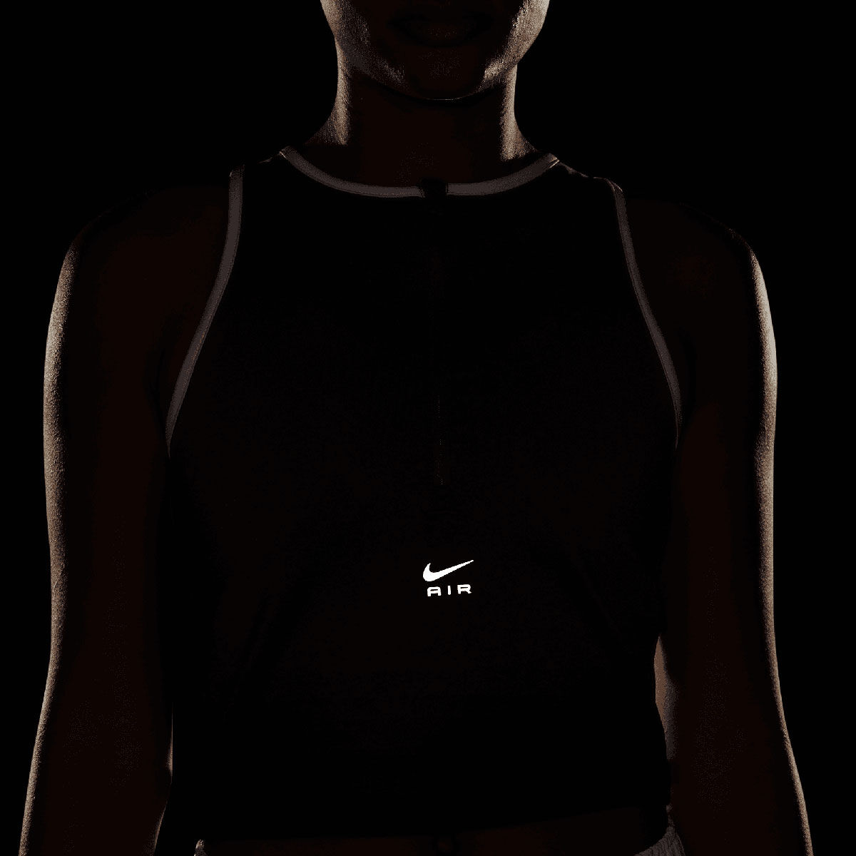 Nike Air Womens Dri-FIT Running Tank - Black slider