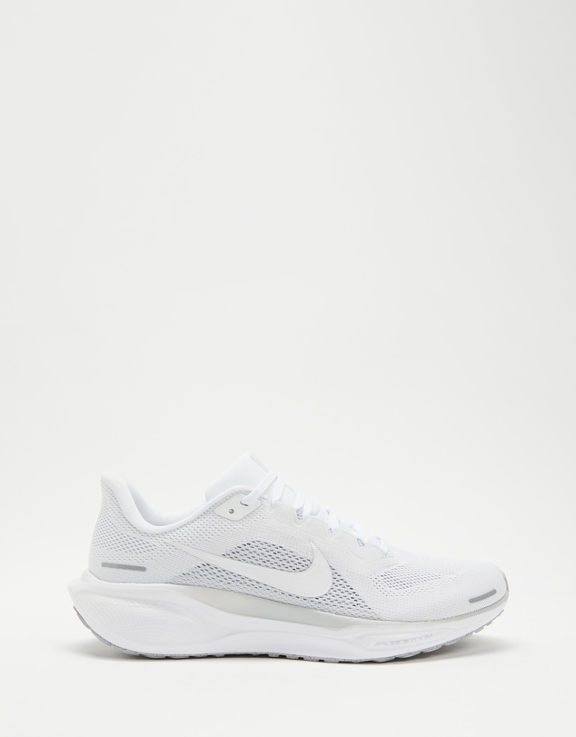 Nike Air Zoom Pegasus 41 - Men's Running Shoes - White & Pure Platinum