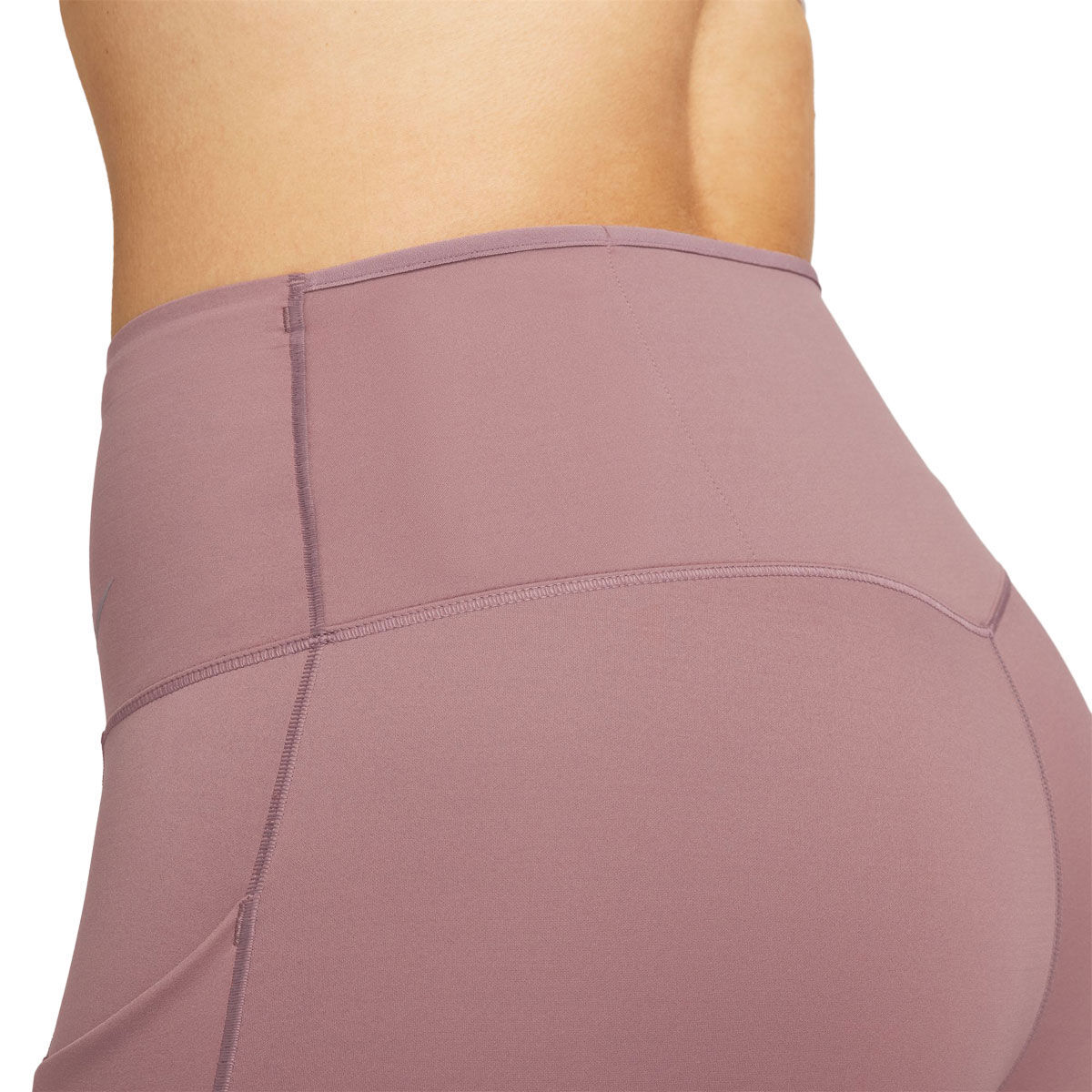 Nike Go Womens Firm Support High Rise 7/8 Leggings - Mauve slider