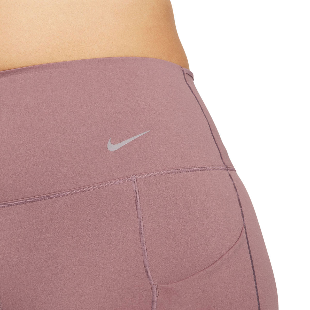 Nike Go Womens Firm Support High Rise 7/8 Leggings - Mauve slider