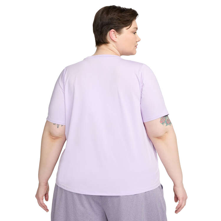 Nike One Plus Womens Classic Dri-FIT Fitness Tee - Lilac slider