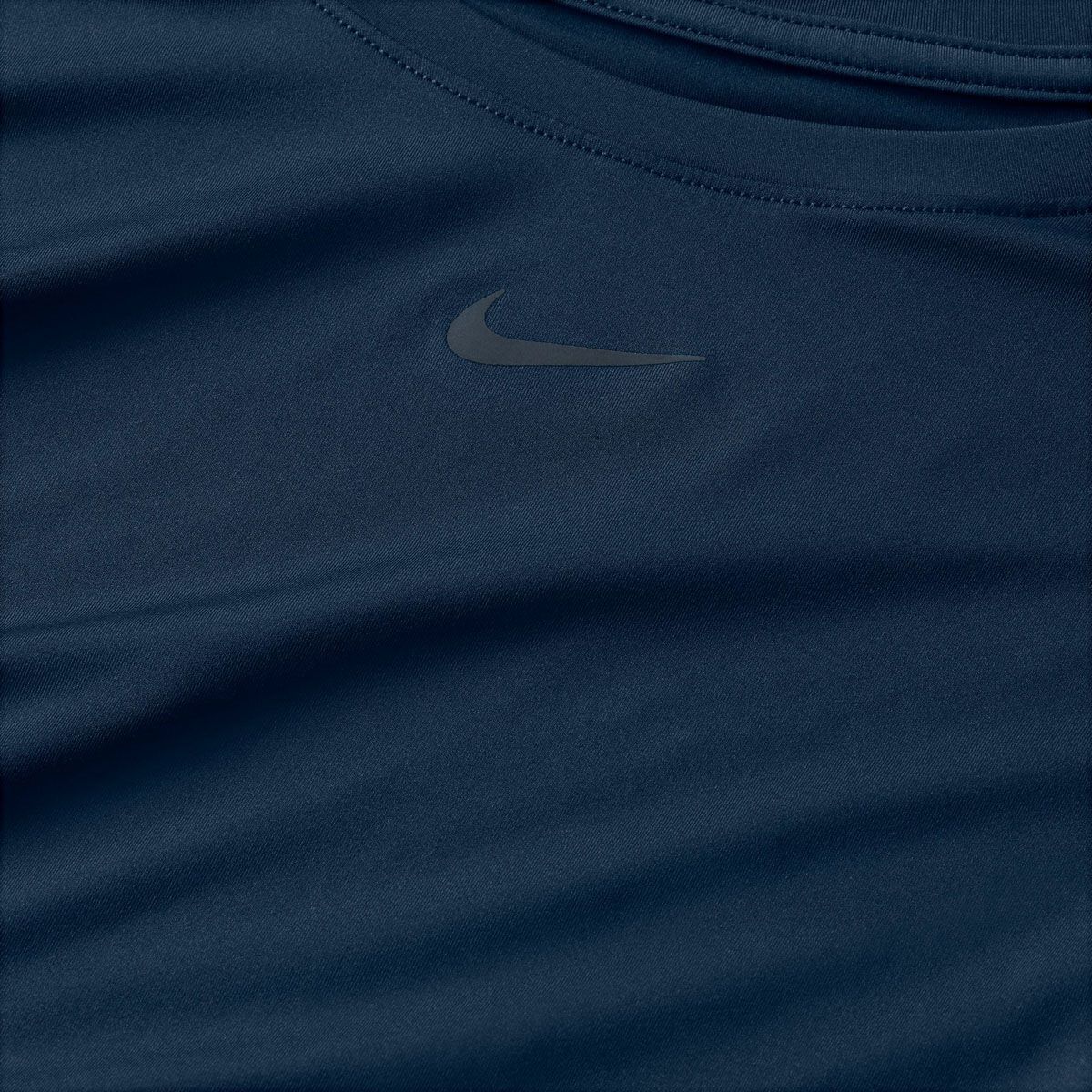 Nike One Plus Womens Classic Dri-FIT Tee Navy 1X - Navy slider