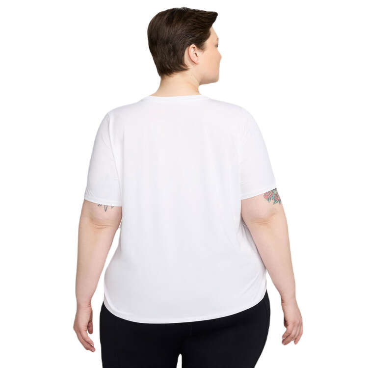 Nike One Plus Womens Classic Dri-FIT Tee - White slider