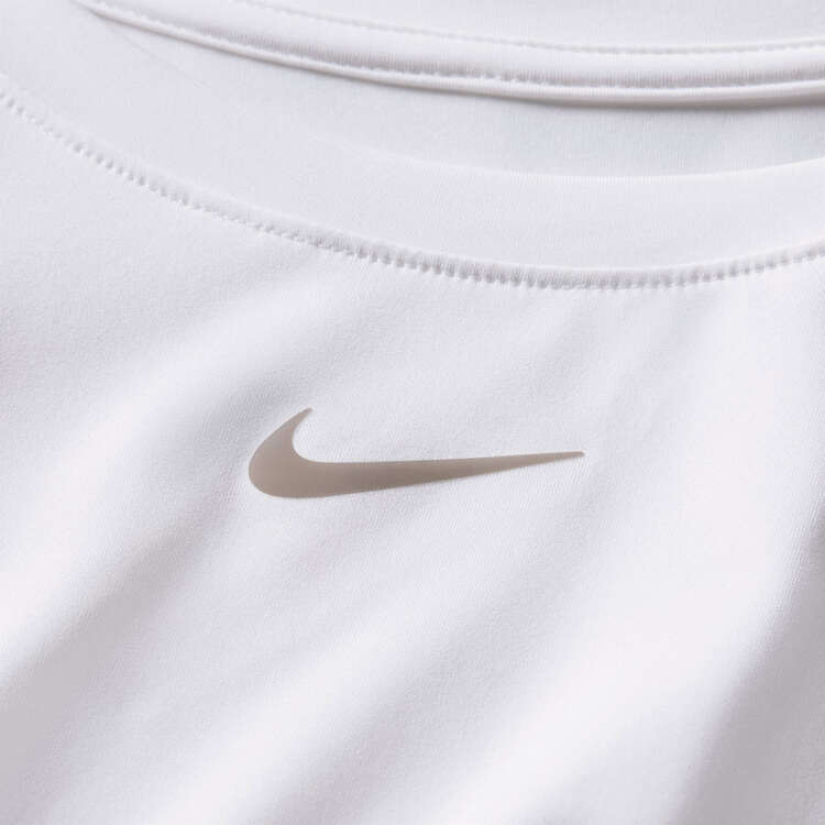 Nike One Plus Womens Classic Dri-FIT Tee - White slider