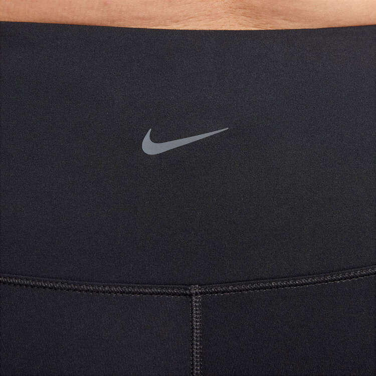 Nike One Plus Womens Dri-FIT High Rise Pocket 7/8 Tights - Black slider