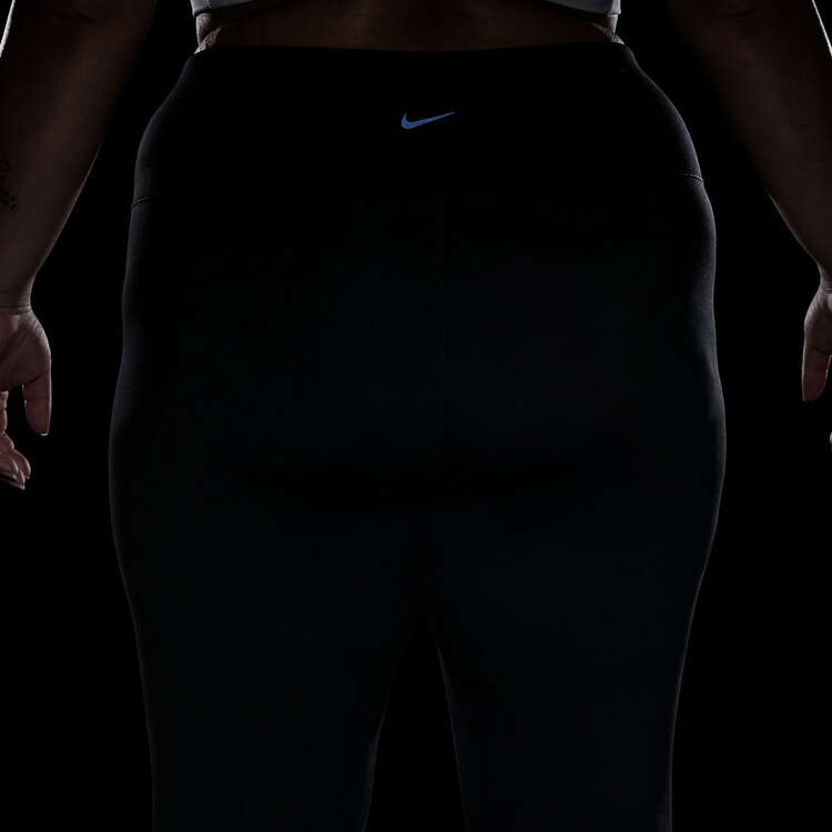 Nike One Plus Womens Dri-FIT High Rise Pocket 7/8 Tights - Black slider