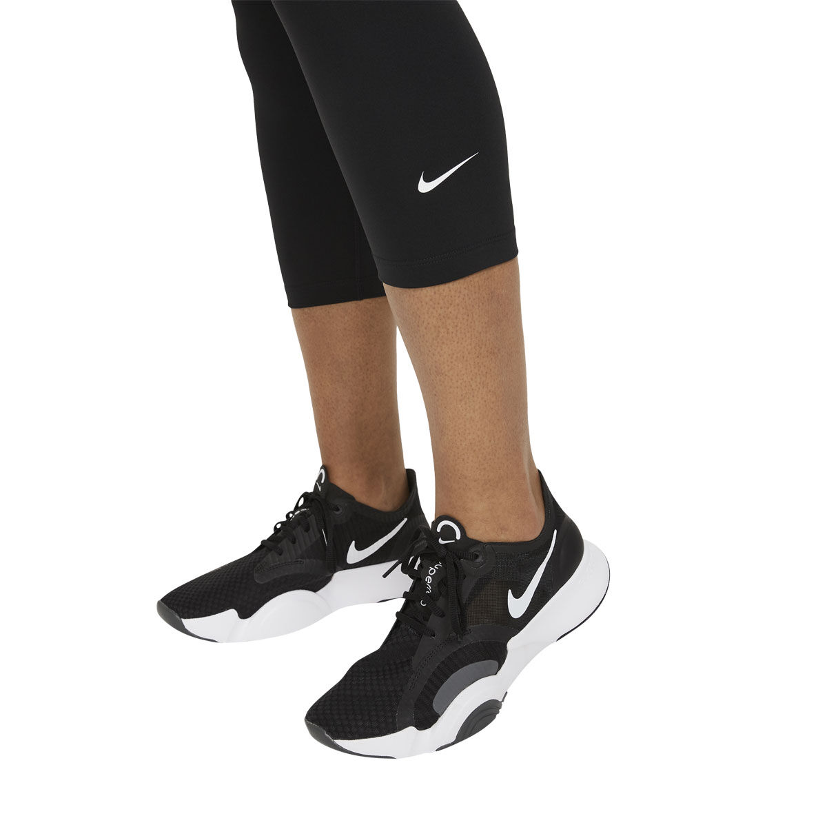 Nike One Womens Capri Tights Black XS - Black slider