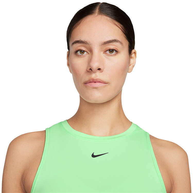 Nike One Womens Classic Dri-FIT Fitness Tank - Green slider