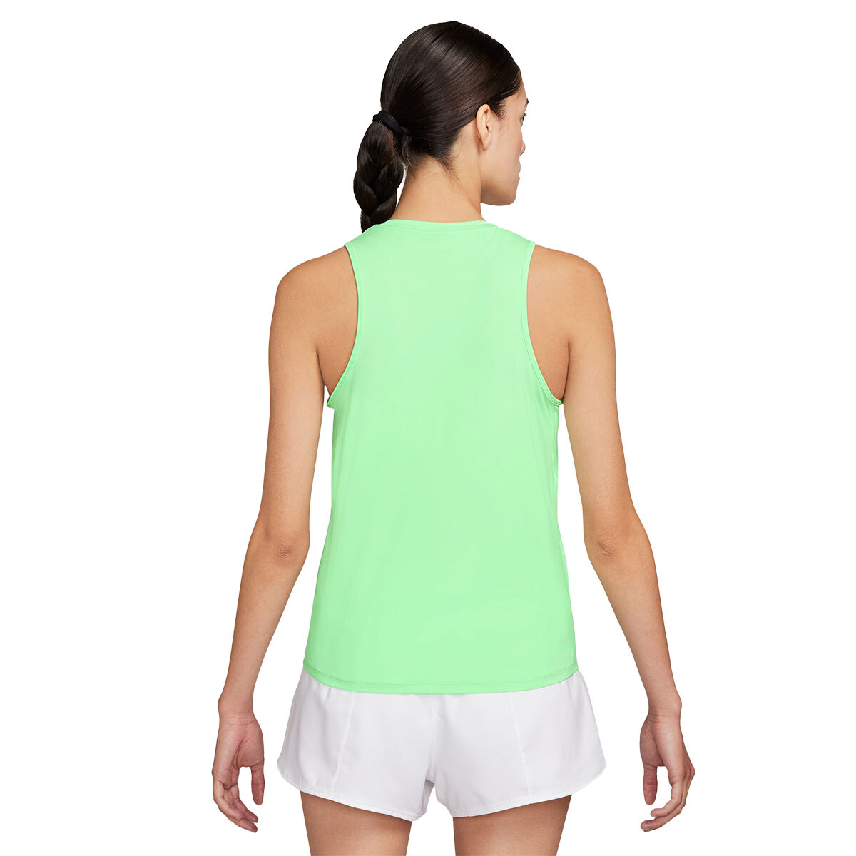 Nike One Womens Classic Dri-FIT Fitness Tank Green L - Green slider