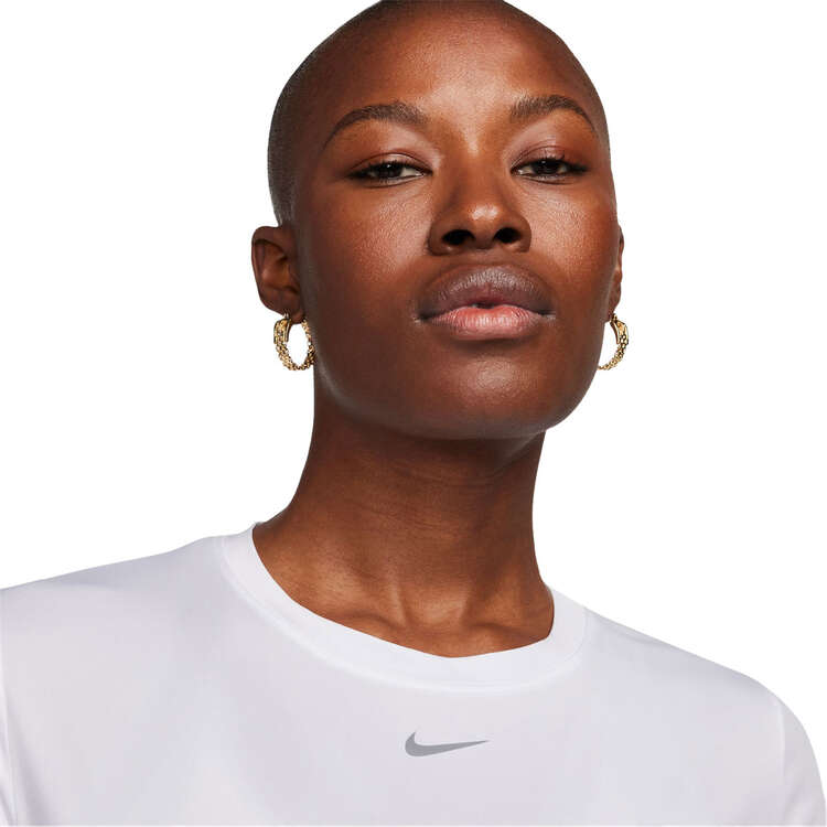 Nike One Womens Classic Dri-FIT Fitness Tee - Black slider