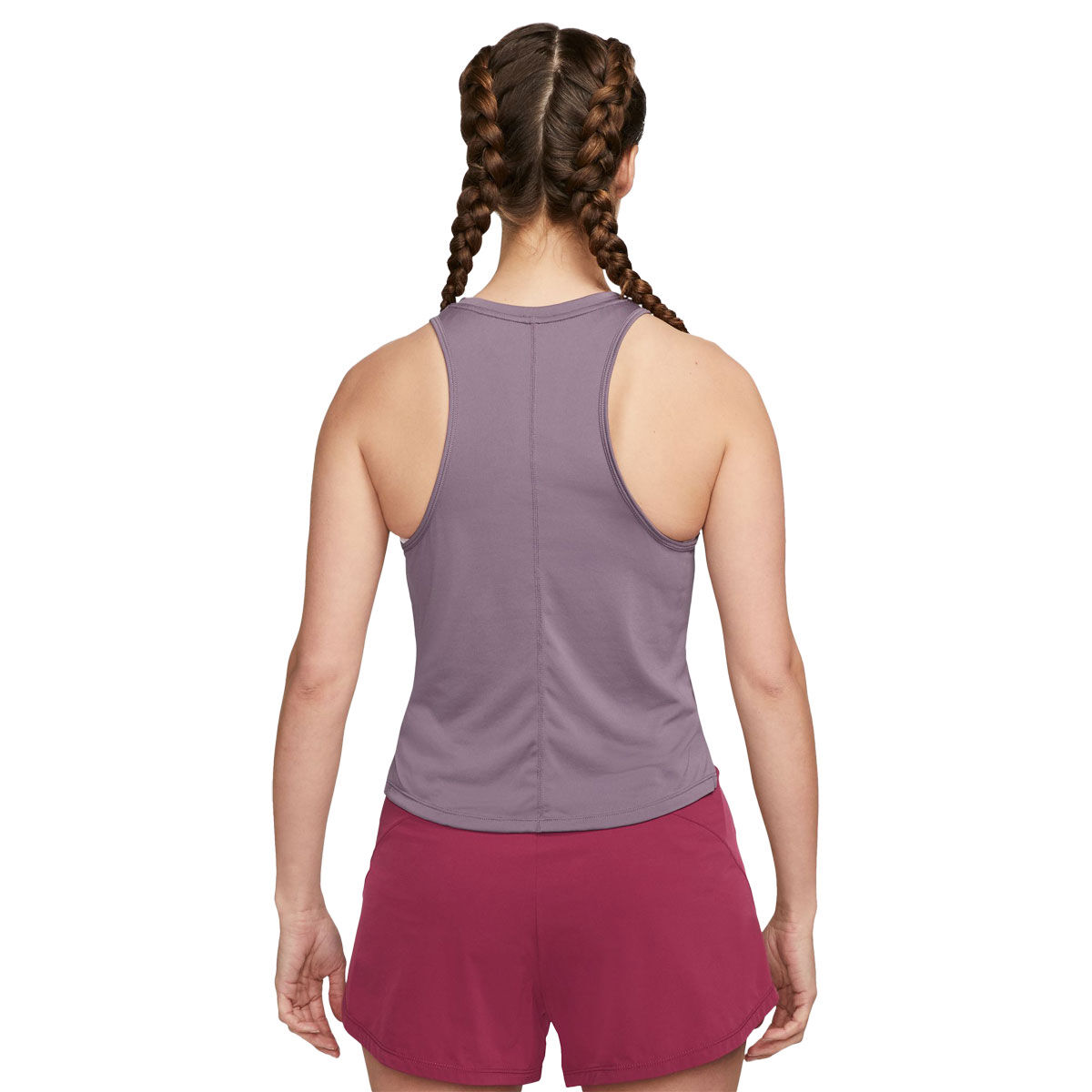 Nike One Womens Dri-FIT Graphic Tank - Purple slider