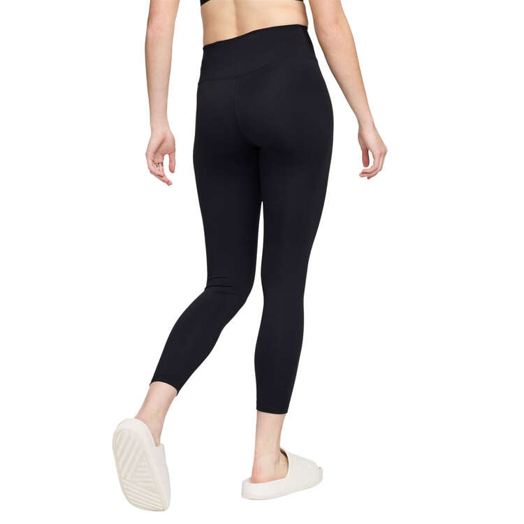 Nike One Womens Dri-FIT High Rise 7/8 Tights - Black slider