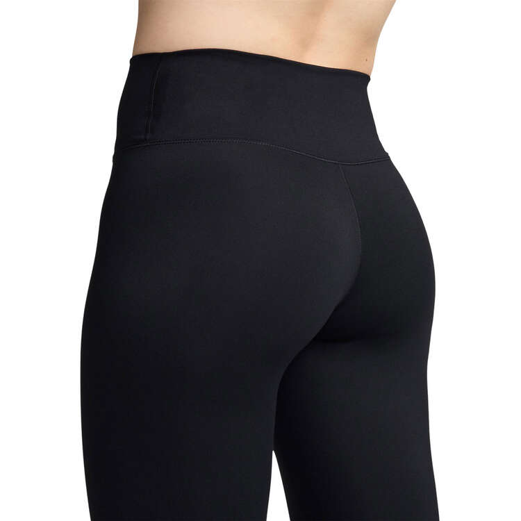 Nike One Womens Dri-FIT High Rise 7/8 Tights - Black slider