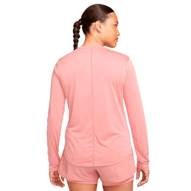 Nike One Womens Dri-FIT Standard Long Sleeve Tee - Pink slider