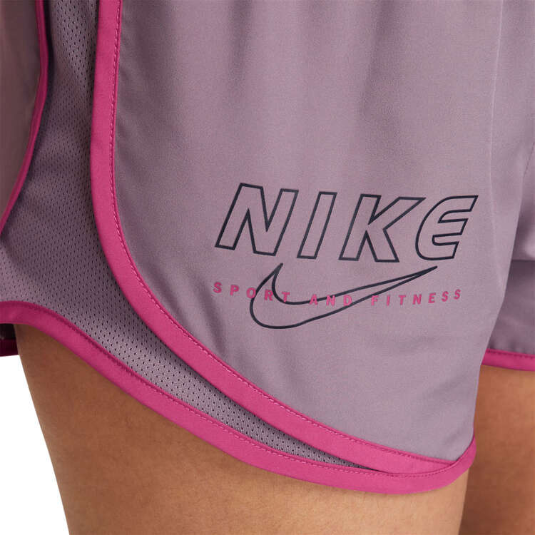 Nike One Womens Dri-FIT Tempo Shorts - Purple slider