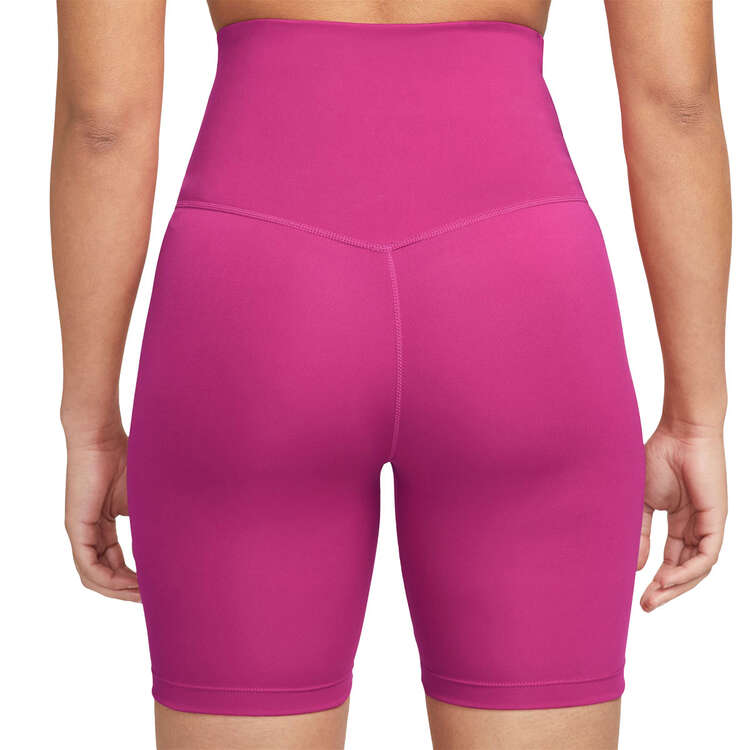 Nike One Womens High-Rise 7 Inch Bike Shorts - Pink slider